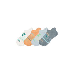 Youth Seaside Ankle Sock 4-Pack