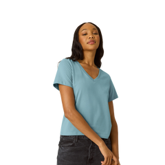 Women's Pima Cotton V-Neck T-Shirt 6-Pack