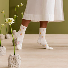 Women’s Garden Party Half Calf Socks