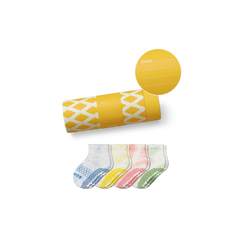 Toddler Celebration Gripper Calf Sock 4-Pack Gift Box