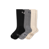 Women's Travel Compression Knee High Sock 3-Pack (15–20mmHg)