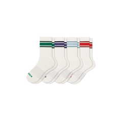 Youth Vintage Stripes Calf Sock 4-Pack