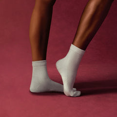 Women's Modern Rib Quarter Socks