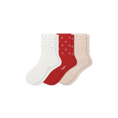 Women's Pearl Half Calf Sock 3-Pack