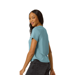 Women's Pima Cotton V-Neck T-Shirt 3-Pack
