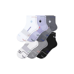 Women's Run Quarter Sock 6-Pack