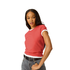 Women's Pima Cotton Slim Crew Neck T-Shirt