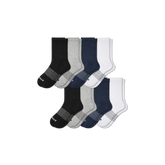 Men's Solids Half Calf Sock 8-Pack