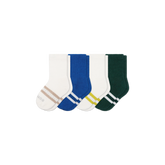 Junior Solids Calf Sock 4-Pack