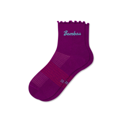 Women’s UltraLite Ruffle Sport Quarter Socks