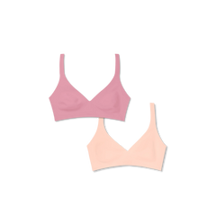 Women’s No Show Plunge Bralette 2-Pack