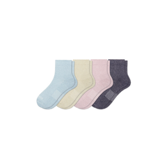 Women's Modern Rib Quarter Sock 4-Pack