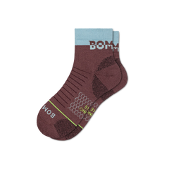 Women's Merino Wool Blend Hiking Quarter Socks