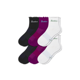 Women’s UltraLite Ruffle Sport Quarter Sock 6-Pack