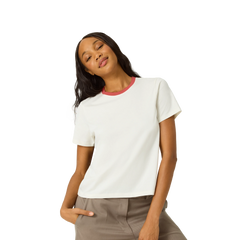 Women's Pima Cotton Crew Neck T-Shirt 6-Pack