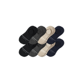 Men's Lightweight Merino Wool Blend No Show Sock 8-Pack