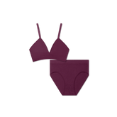 Women's Seamless Triangle Bralette + High Rise Brief Pack