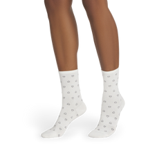 Women’s Hearts Lightweight Half Calf Socks