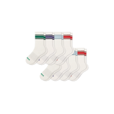 Youth Vintage Stripes Calf Sock 8-Pack