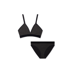 Women's Seamless Triangle Bralette + Bikini Pack