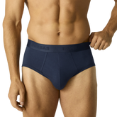 Men's Cotton Modal Blend Flyless Brief