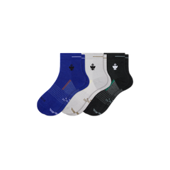 Men's Run Quarter Sock 3-Pack