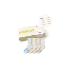 Youth Celebration Calf Sock 4-Pack Gift Box