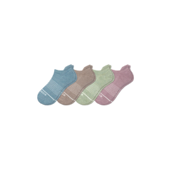 Women's Merino Wool Blend Ankle Sock 4-Pack