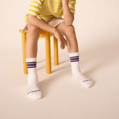 Youth Vintage Stripes Calf Sock 8-Pack