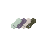 Women's Mid-Cut Cushioned No Show Sock 4-Pack