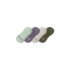 Women's Mid-Cut Cushioned No Show Sock 4-Pack