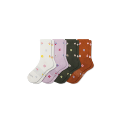 Women’s Garden Party Half Calf Sock 4-Pack