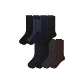 Men's Dress Calf Sock 8-Pack