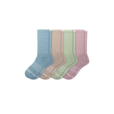 Women's Merino Wool Blend Calf Sock 4-Pack