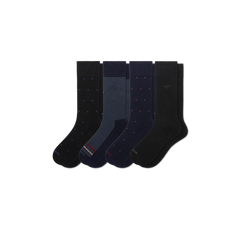 Men's Dress Calf Sock 4-Pack
