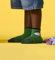 Peanuts x Bombas: Junior Gripper Calf Sock 4-Pack Gift Box