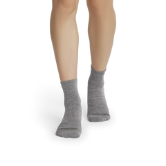 Women's Merino Wool Blend Modern Rib Quarter Sock 4-Pack