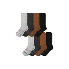 Women's Merino Blend Ultra-Stretch Calf Sock 8-Pack