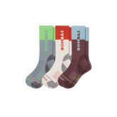 Women's Merino Wool Blend Hiking Calf Sock 3-Pack