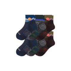 Men's Hiking Quarter Sock 6-Pack