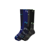 Women's Mid-Cushion Merino Wool Blend Ski & Snowboard Sock 2-Pack