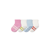 Toddler Solids Gripper Calf Sock 4-Pack