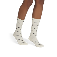 Women's Merino Wool Blend Calf Sock 3-Pack