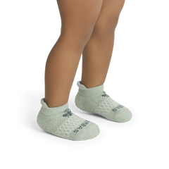 Toddler Marl Gripper Ankle Sock 4-Pack