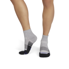 Men's Merino Wool Blend Run Quarter Socks