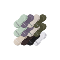 Women's Mid-Cut Cushioned No Show Sock 12-Pack