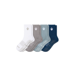 Women's Gripper Half Calf Sock 4-Pack
