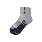 Women's Merino Wool Blend Run Quarter Socks