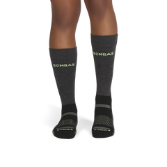 Women's Mid-Cushion Merino Wool Blend Ski & Snowboard Sock 2-Pack