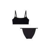 Women’s Super Soft Scoop Bralette + String Bikini Pack